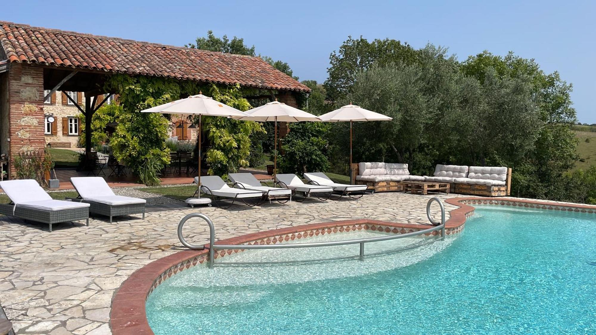 Вилла Ferme Domaine De Maurel Le Fossat Экстерьер фото