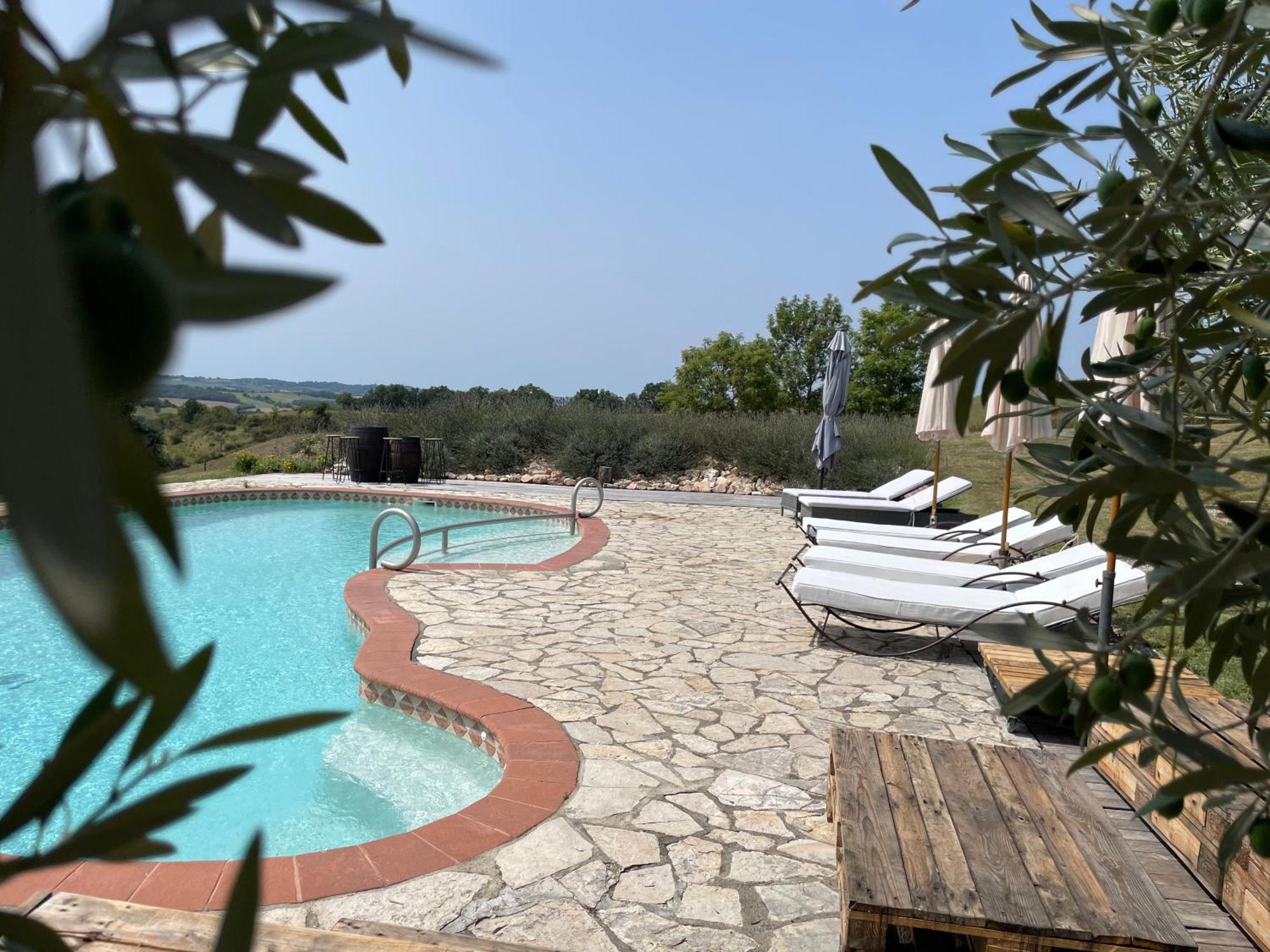 Вилла Ferme Domaine De Maurel Le Fossat Экстерьер фото